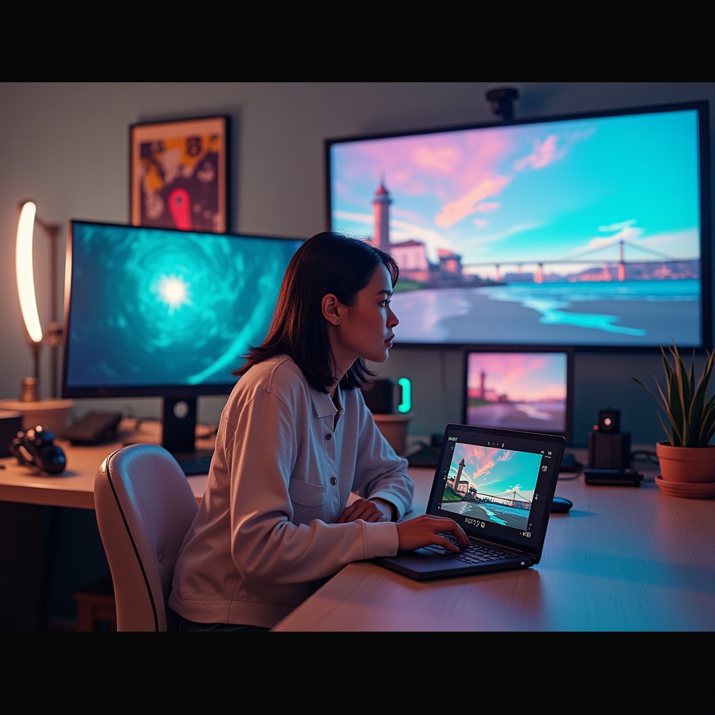 revolutionizing - Personalized AI-generated video content showcasing different scenarios tailored to various audience demogra